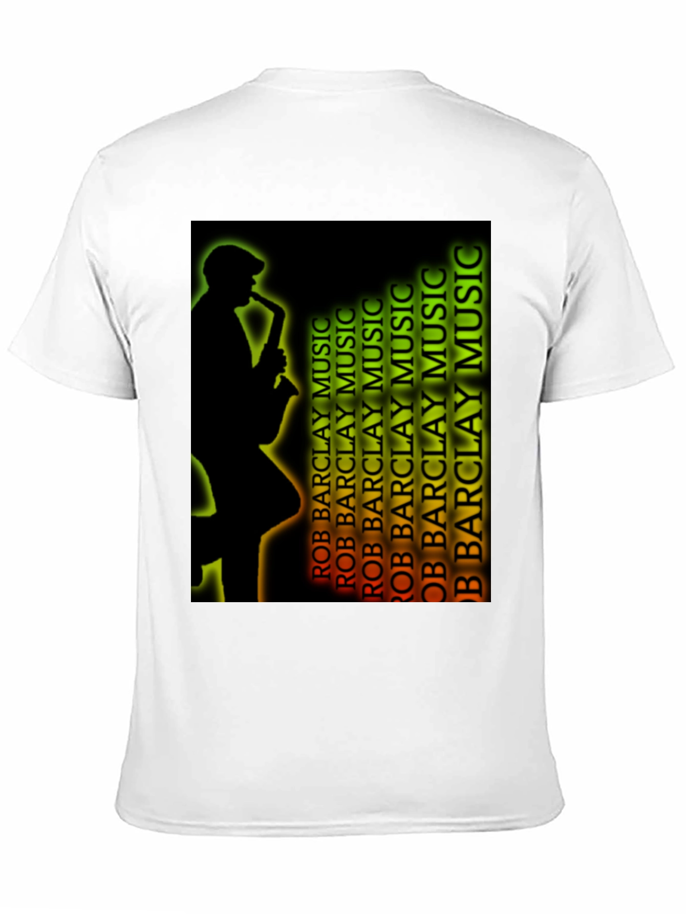 Saxophone Player Graphic T-Shirt - Music Lover Tee