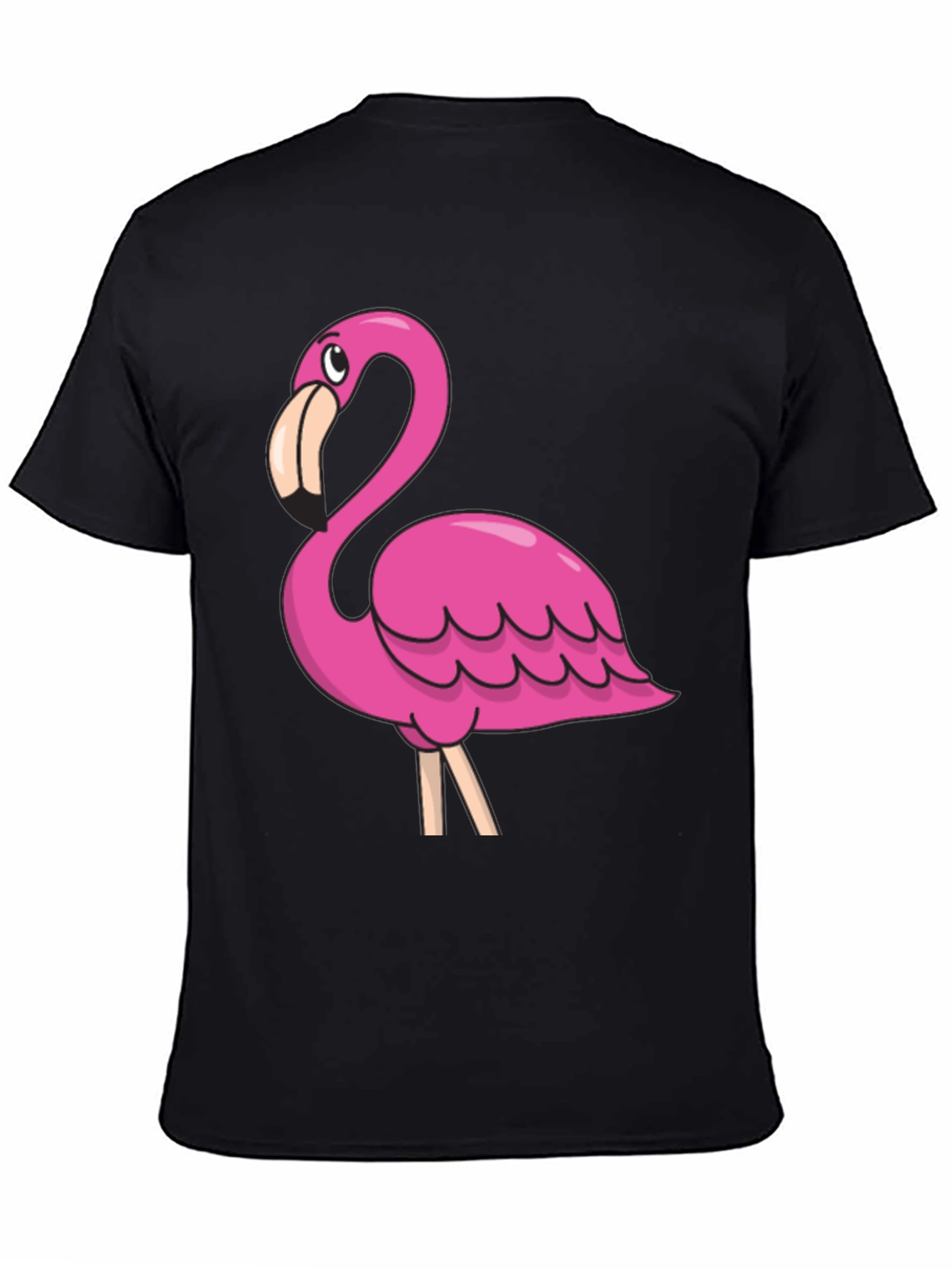 Flamingo Graphic T-Shirt - Trendy Casual Tee