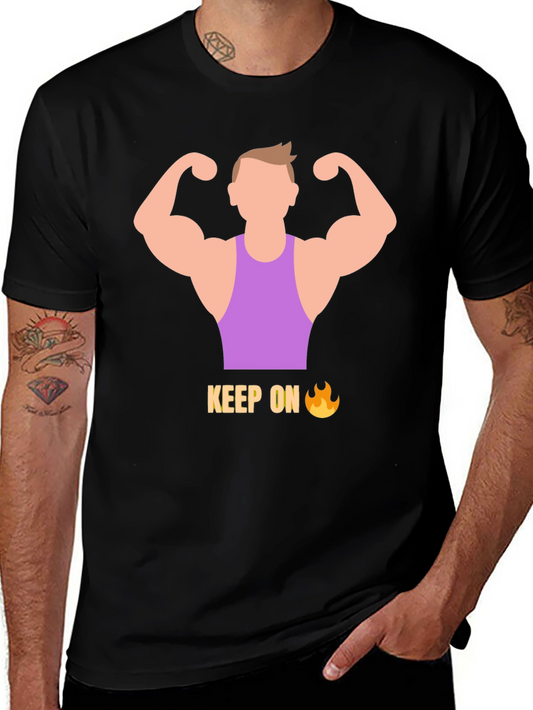 Keep On Fire Graphic T-Shirt