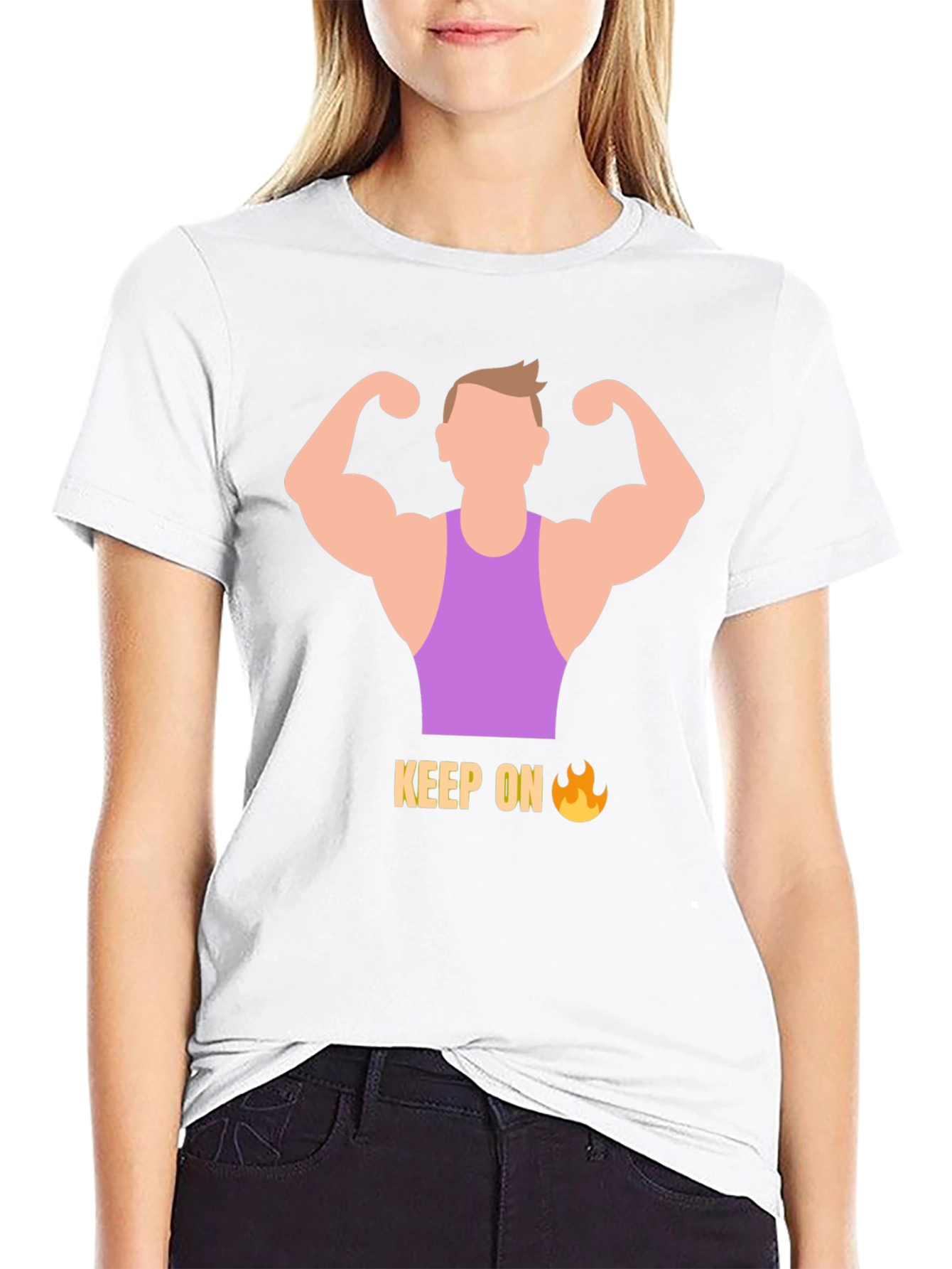 Keep On Fire Graphic T-Shirt