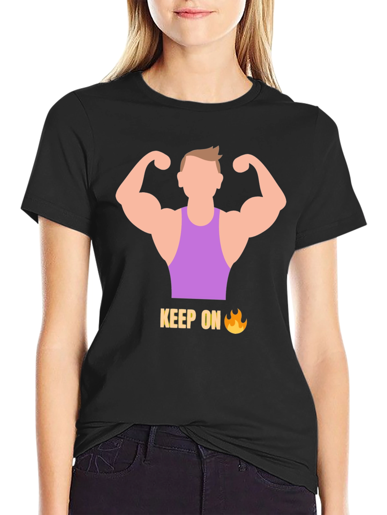 Keep On Fire Graphic T-Shirt