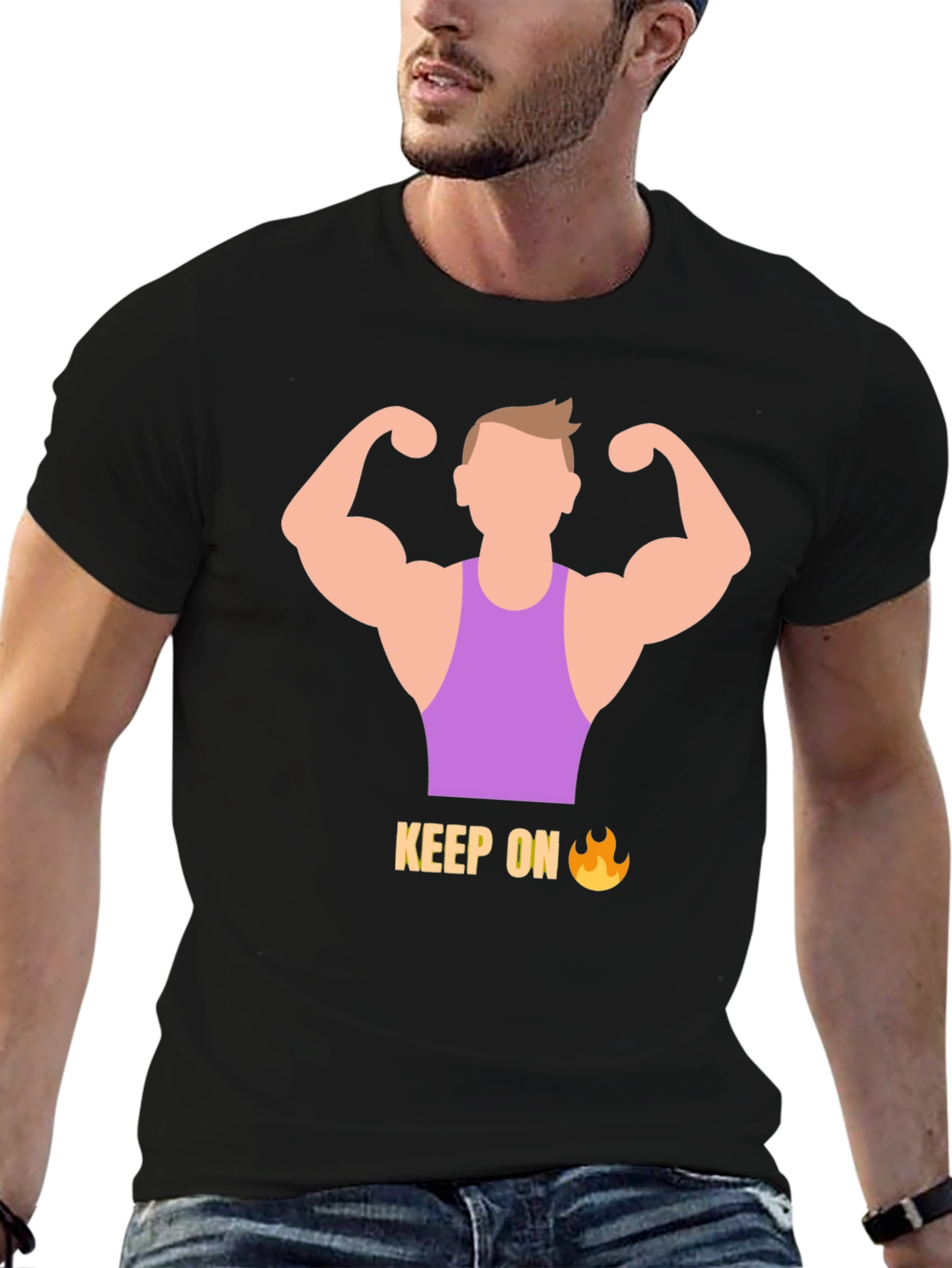 Keep On Fire Graphic T-Shirt