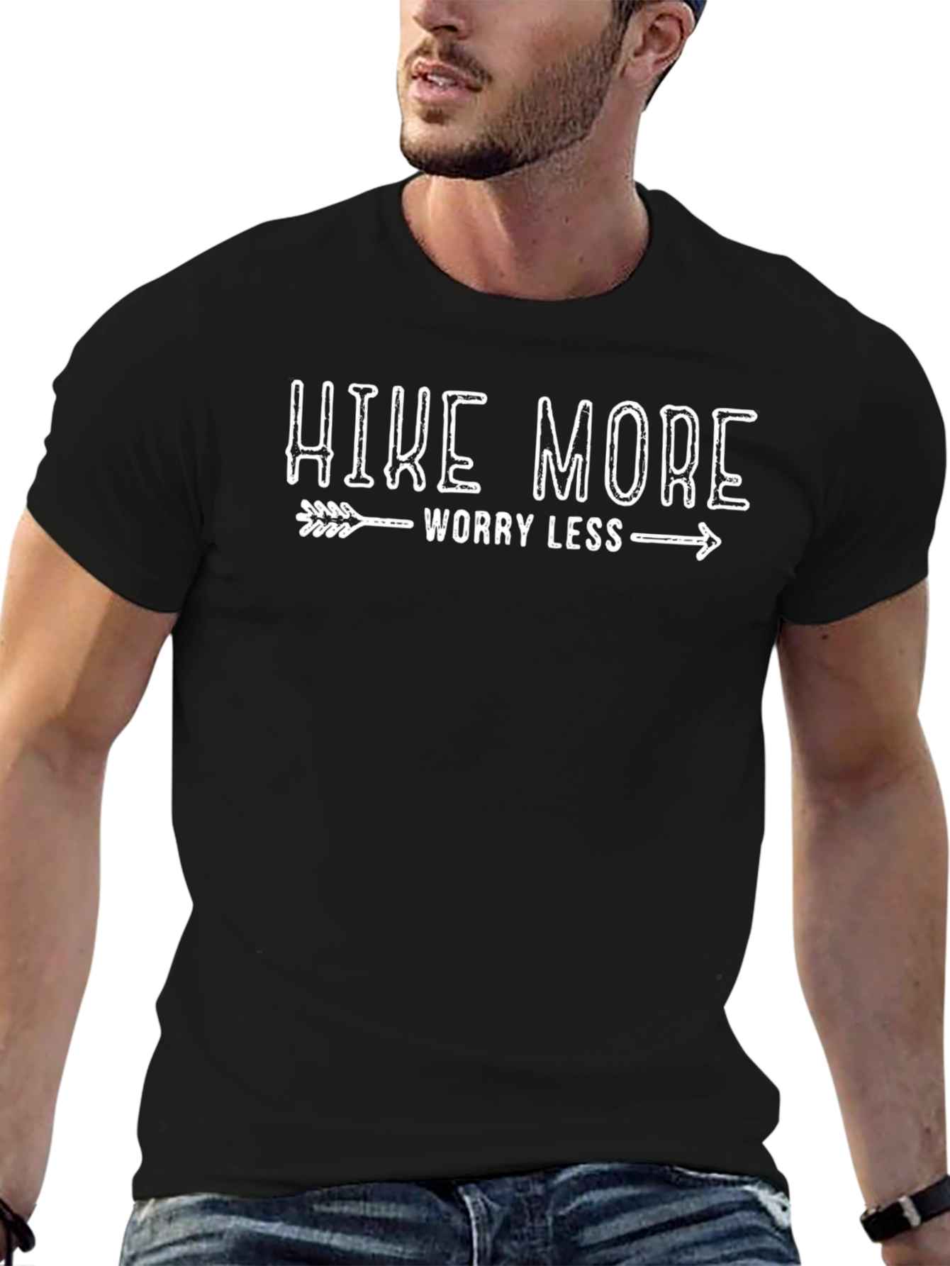 Hike More Worry Less Graphic Tee