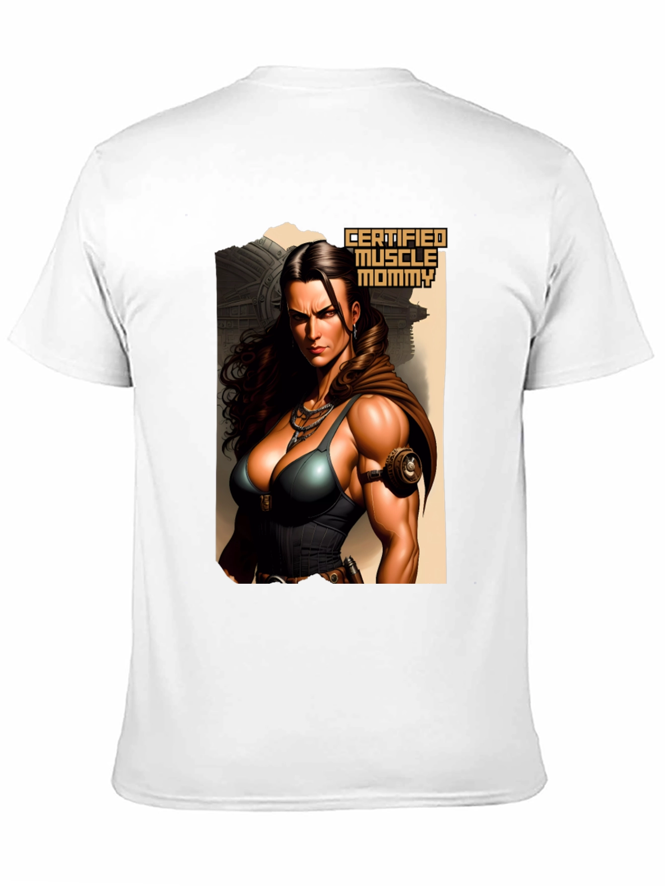 Certified Muscle Mommy Graphic Tee