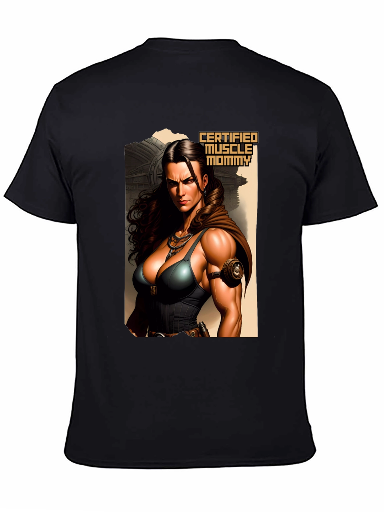 Certified Muscle Mommy Graphic Tee