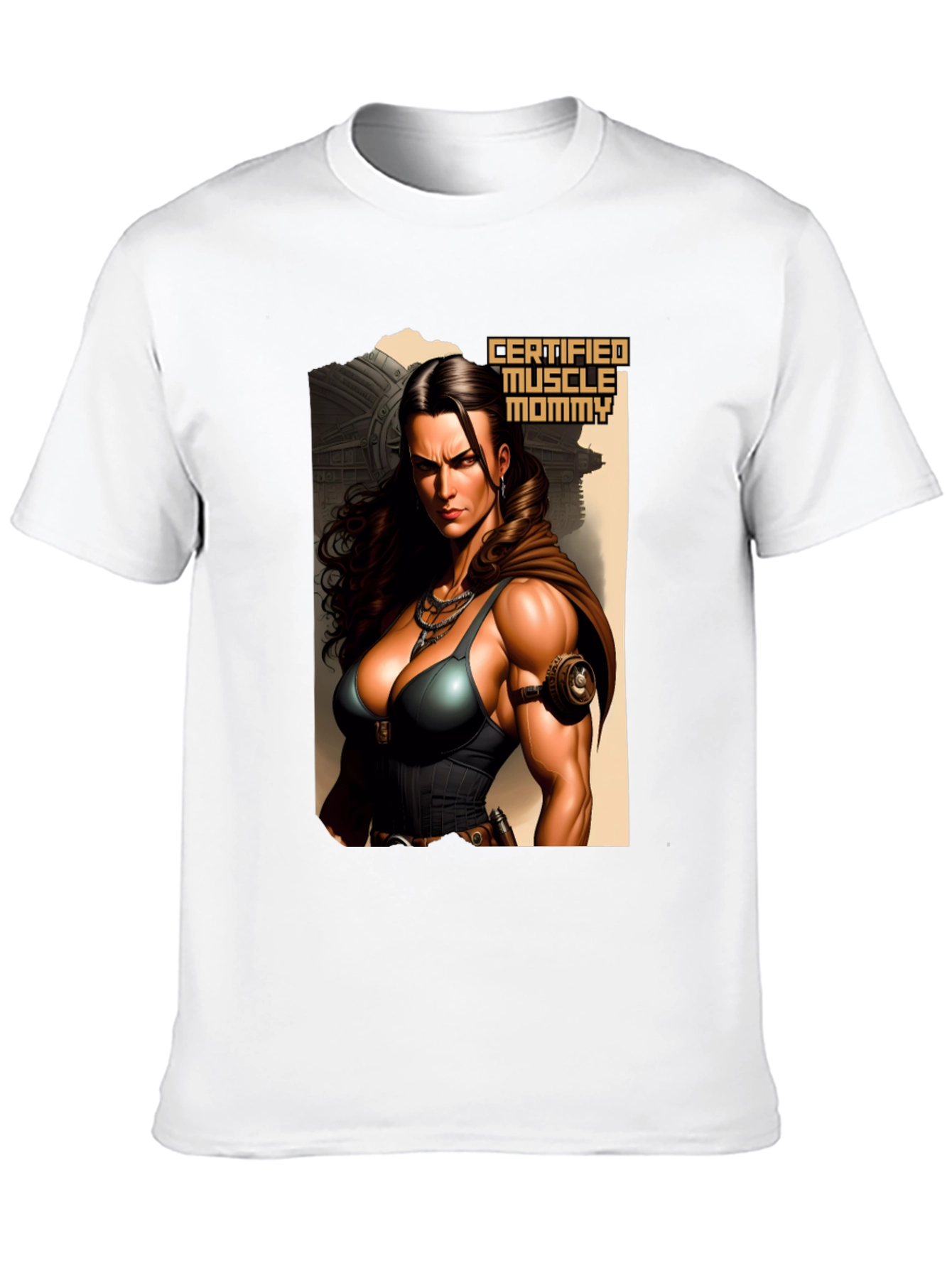 Certified Muscle Mommy Graphic Tee