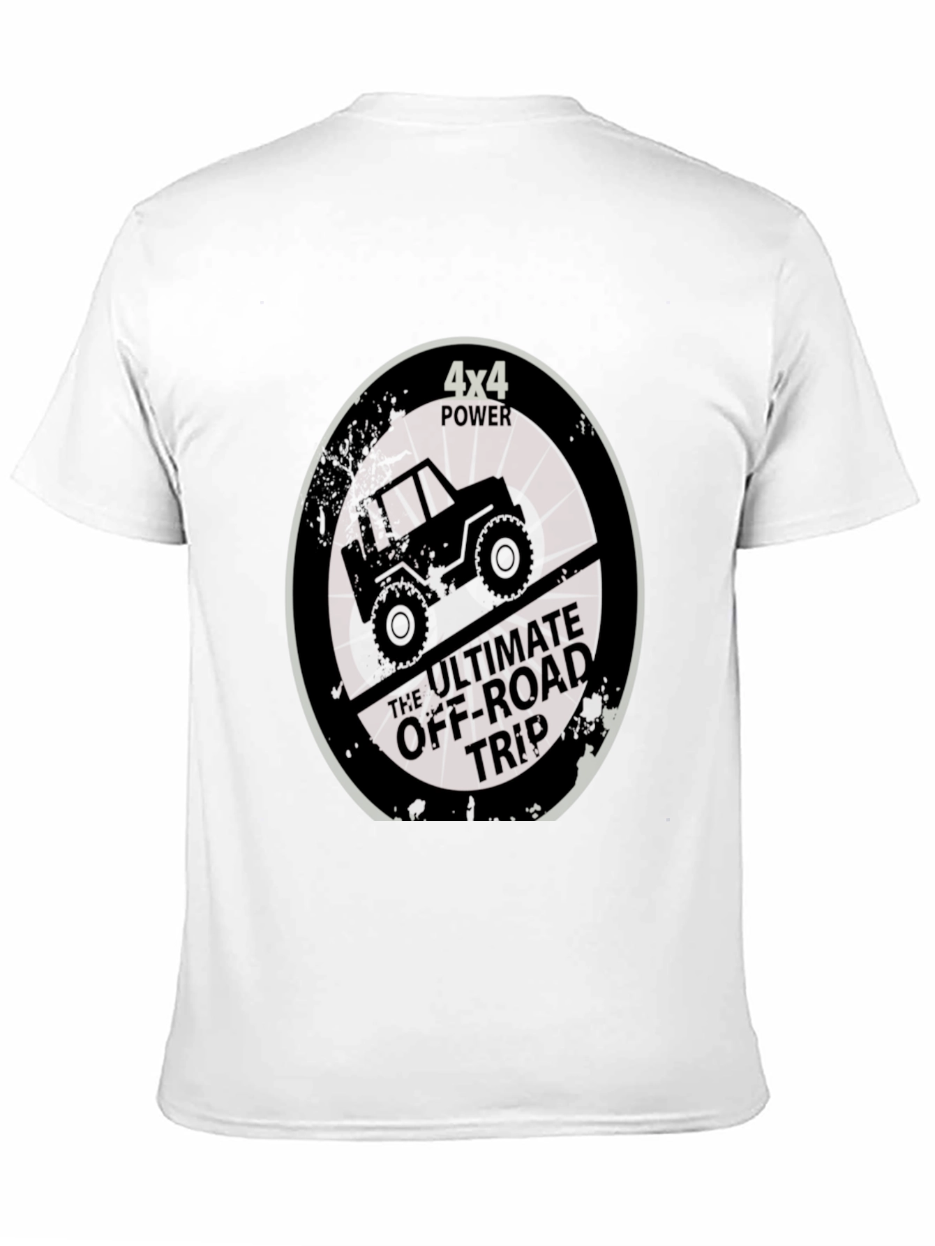 4x4 Off-Road Trip Black T-Shirt
