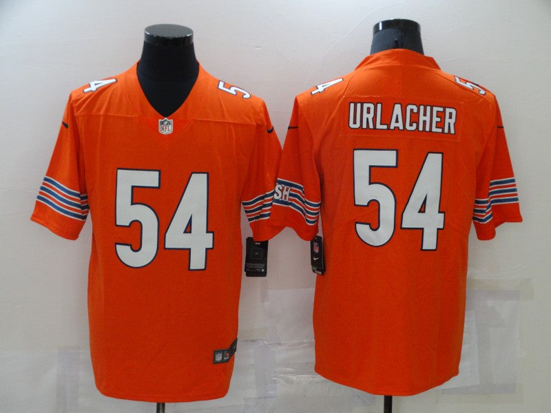 Men's Chicago Bears Brian Urlacher #54 Orange Game Jerseys