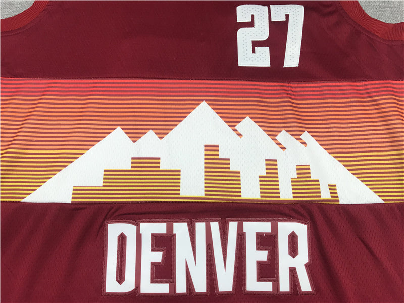 Men's Denver Nuggets Jamal Murray Red Swingman Player Jerseys