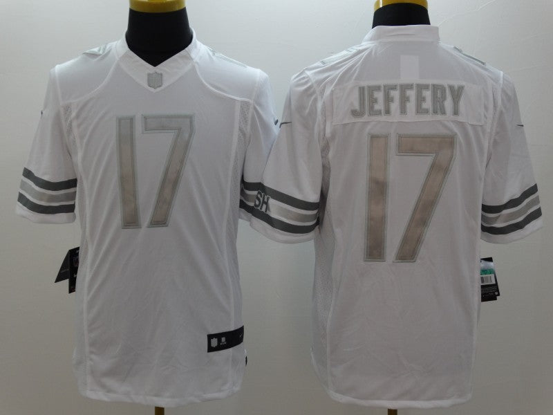 Men's Chicago Bears Alshon Jeffery #17 White Game Jerseys