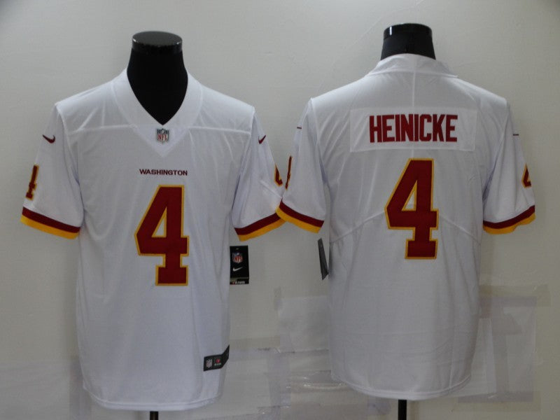 Men's Washington Commanders Taylor Heinicke #4 White Game Jerseys