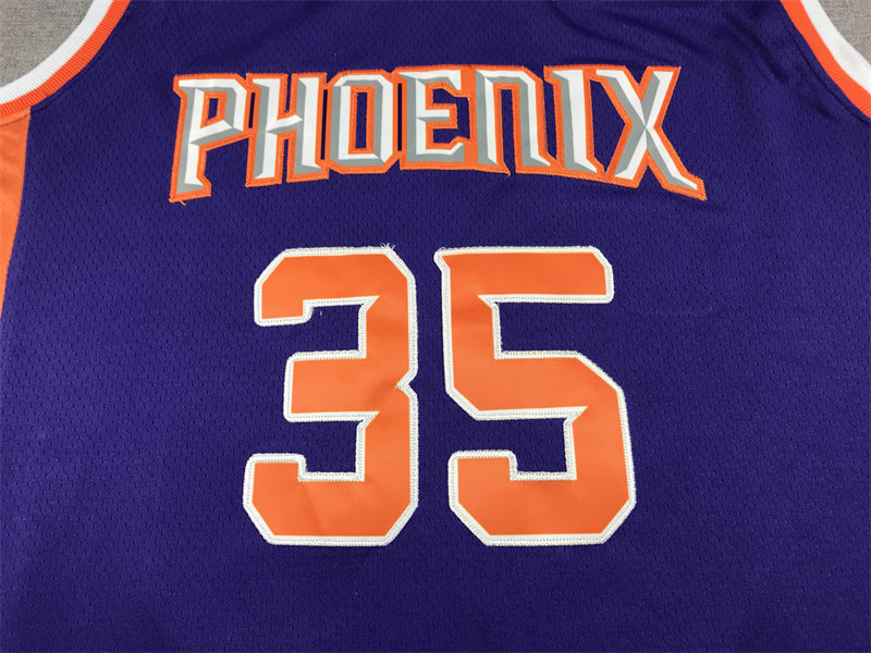 Men's Phoenix Suns Kevin Durant #35 Purple 2022/23 Swingman Jerseys - Classic Edition
