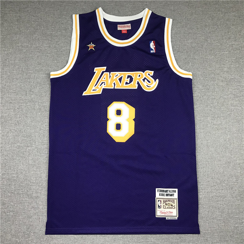 Men's Los Angeles Lakers Kobe Bryant ALL STAR Hardwood Classics Swingman Jerseys