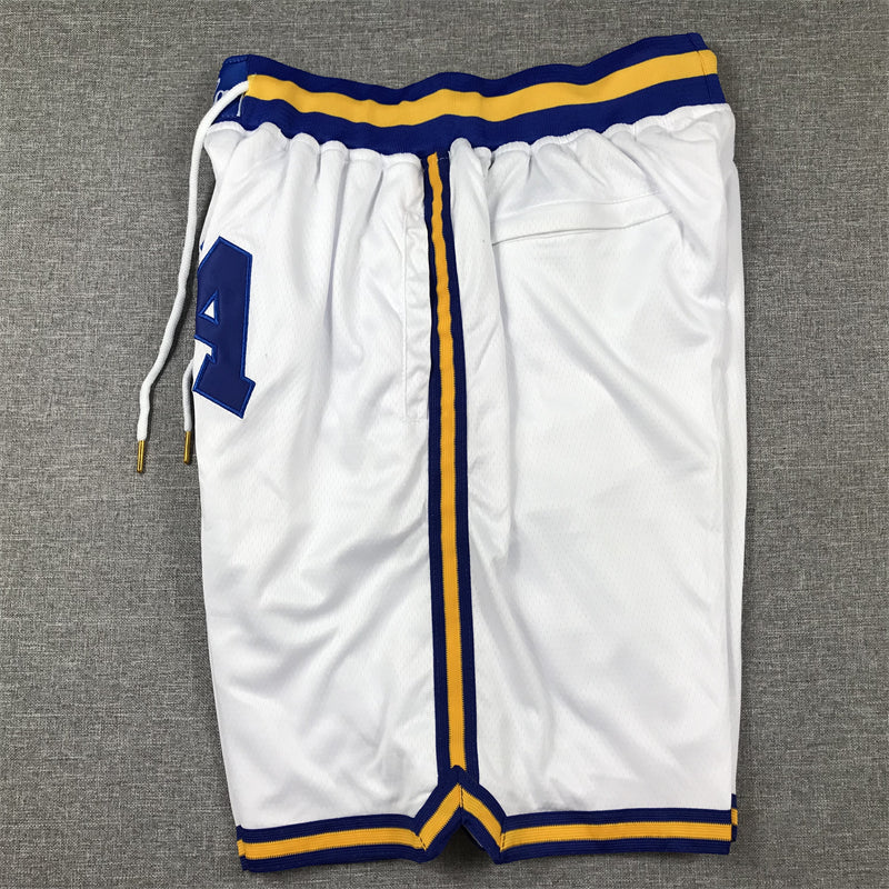 Men's UCLA Bruins White Basketball Shorts