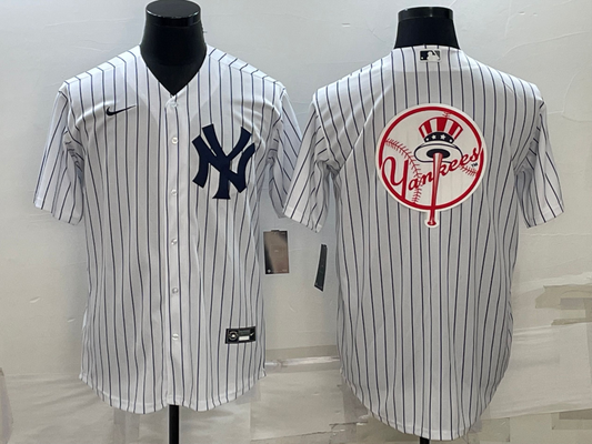 Men's New York Yankees White Home Replica Team Jerseys