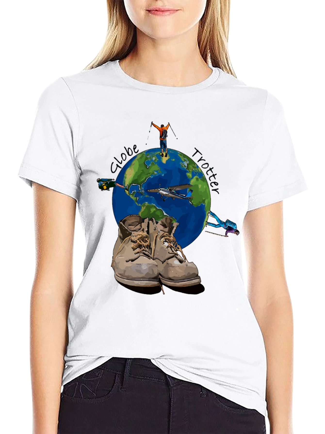 Globe Trotter Graphic Tee - Adventure Awaits!