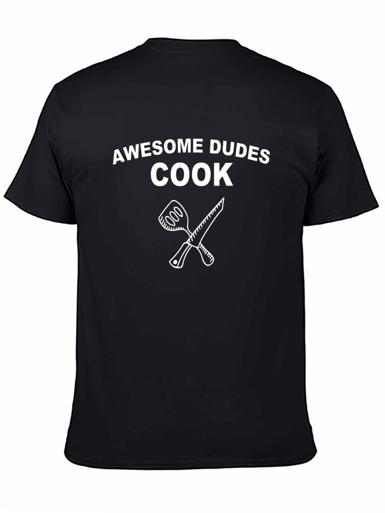 Awesome Dudes Cook Graphic Tee - Chef Life
