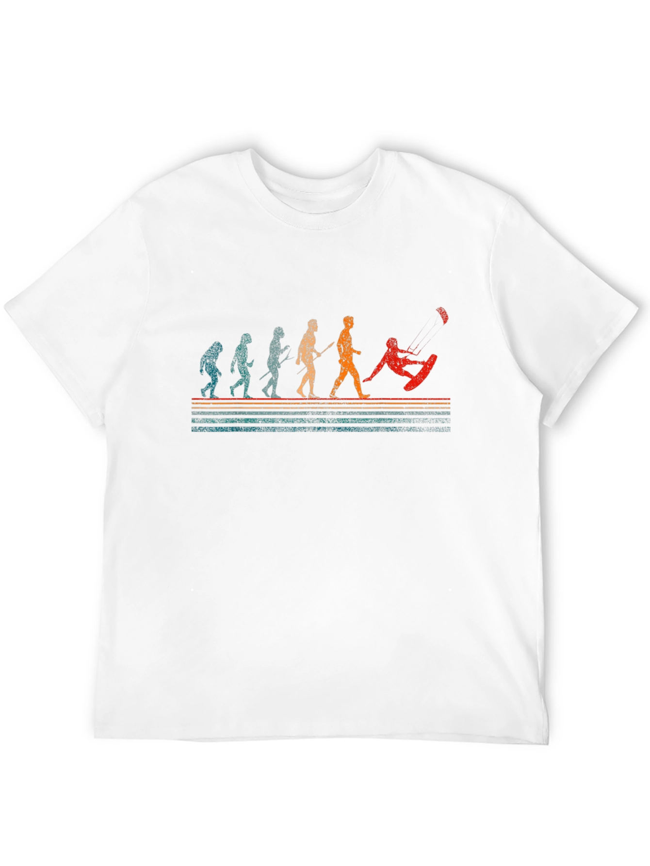 Evolution of Kitesurfing Graphic Tee