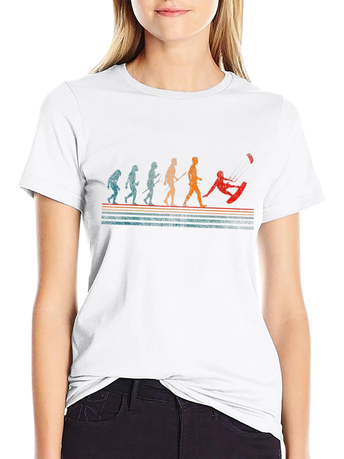 Evolution of Kitesurfing Graphic Tee