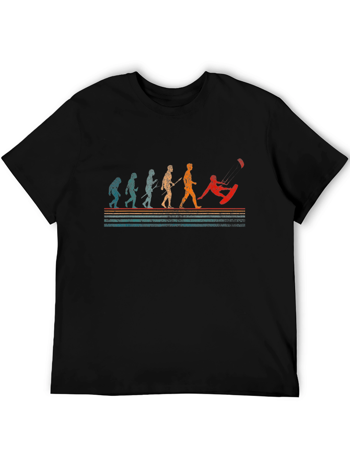 Evolution of Kitesurfing Graphic Tee