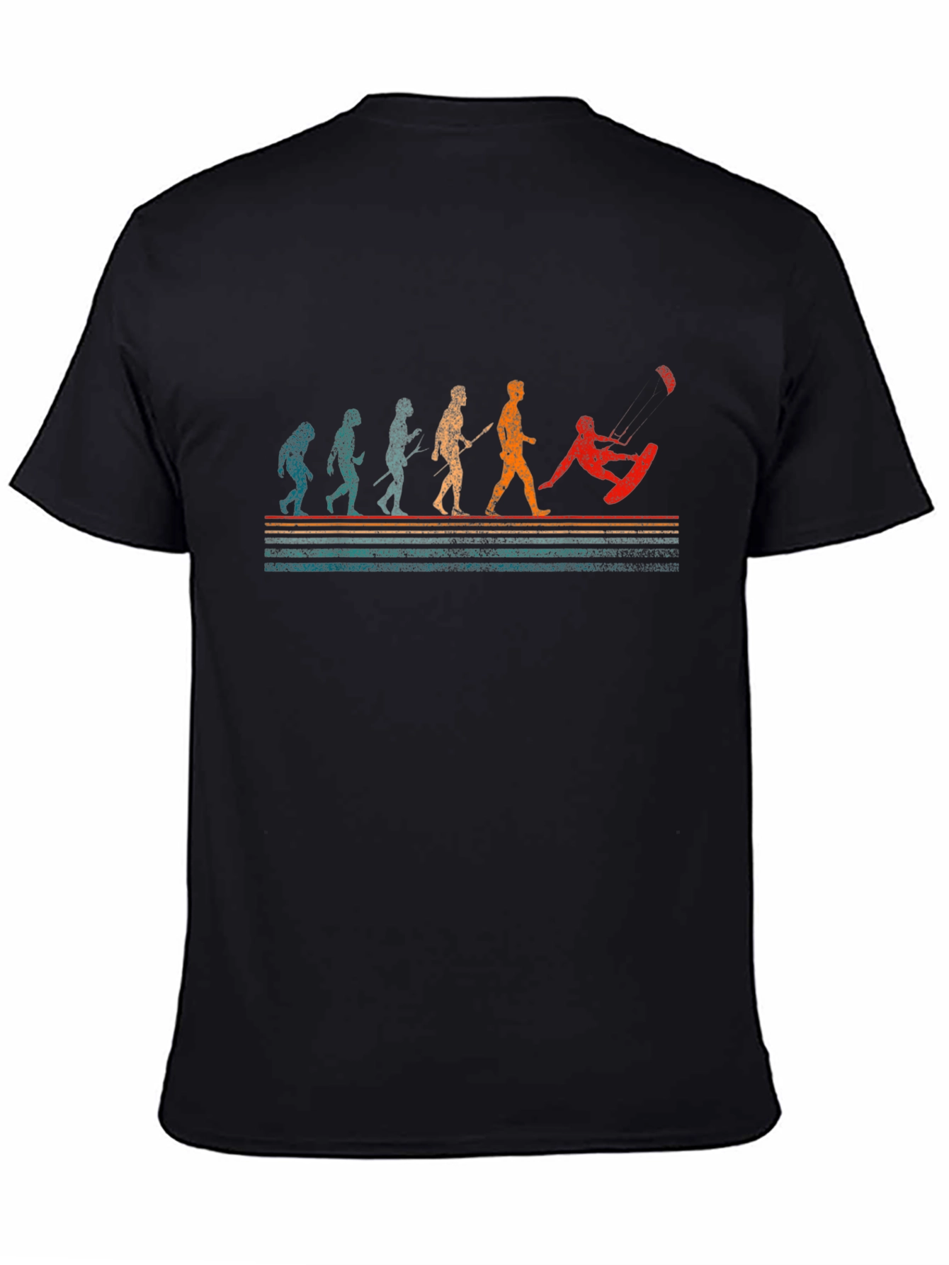 Evolution of Kitesurfing Graphic Tee