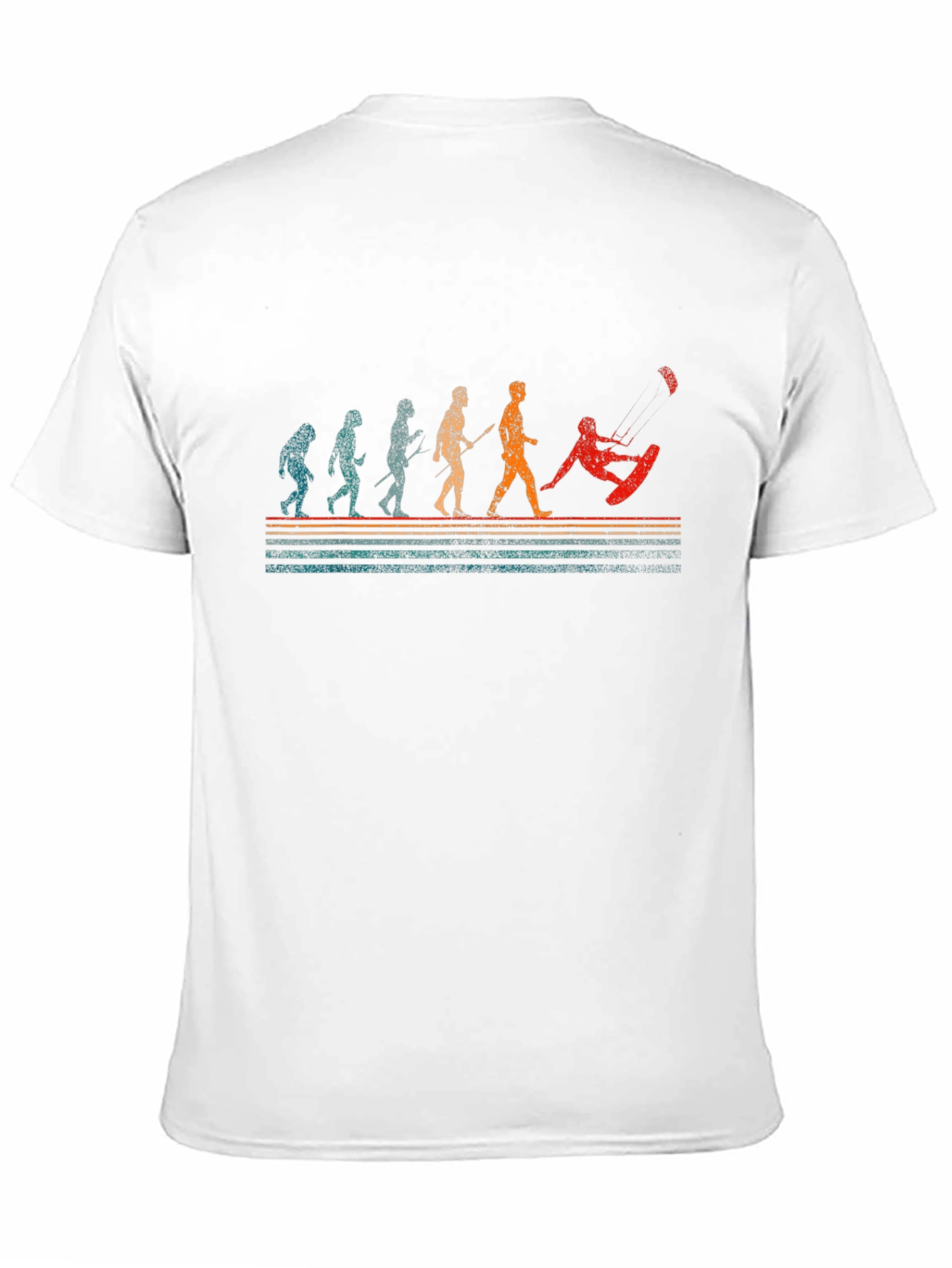 Evolution of Kitesurfing Graphic Tee
