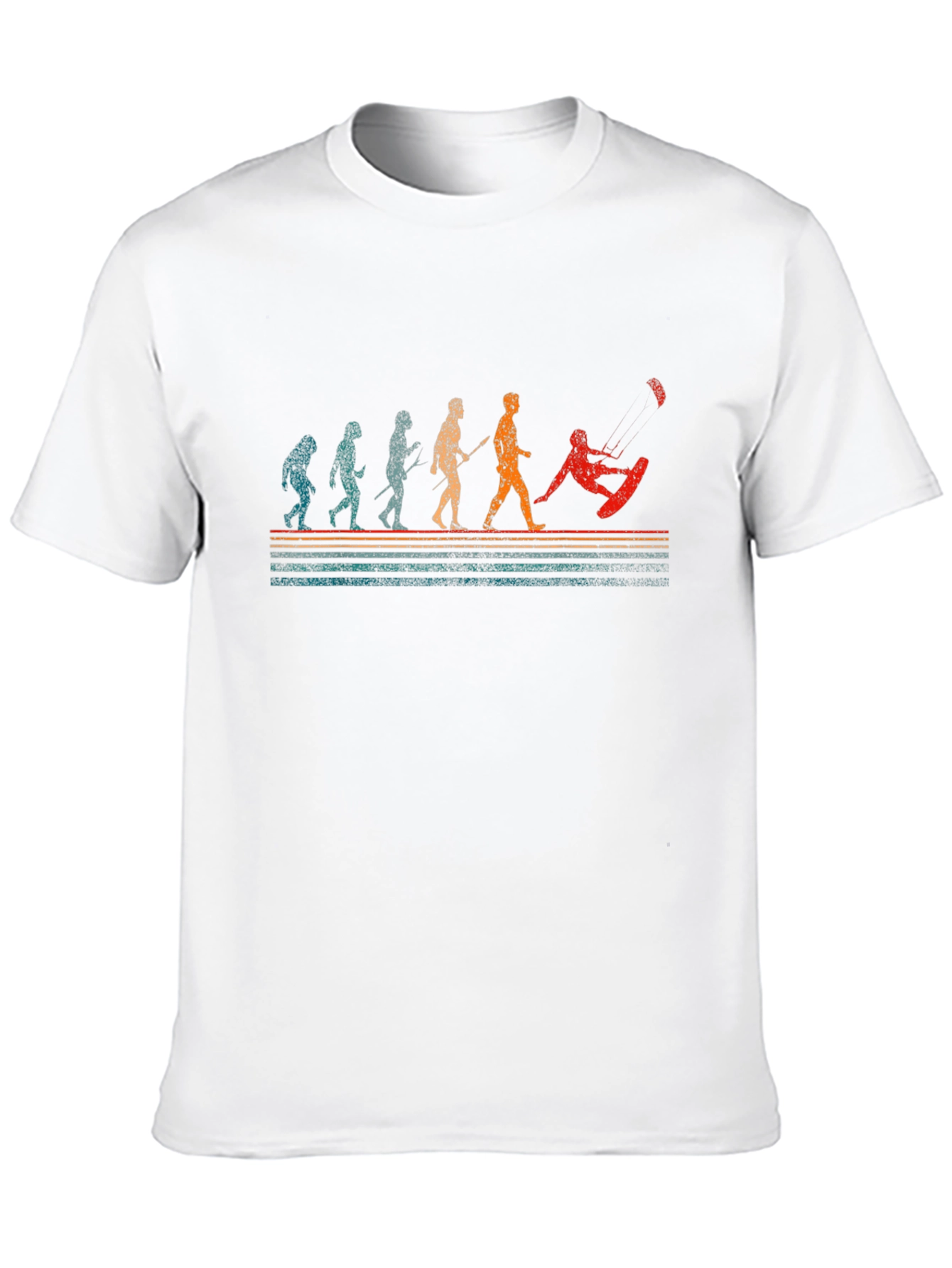 Evolution of Kitesurfing Graphic Tee