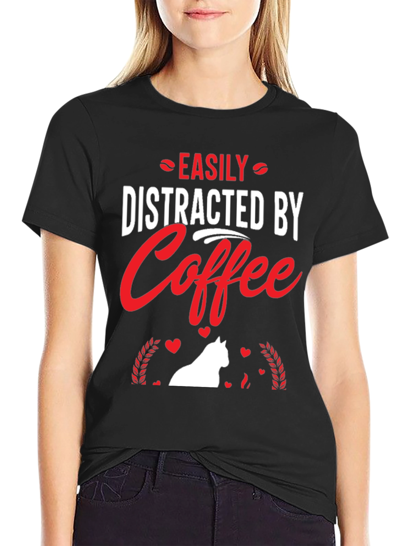 Easily Distracted By Coffee T-Shirt