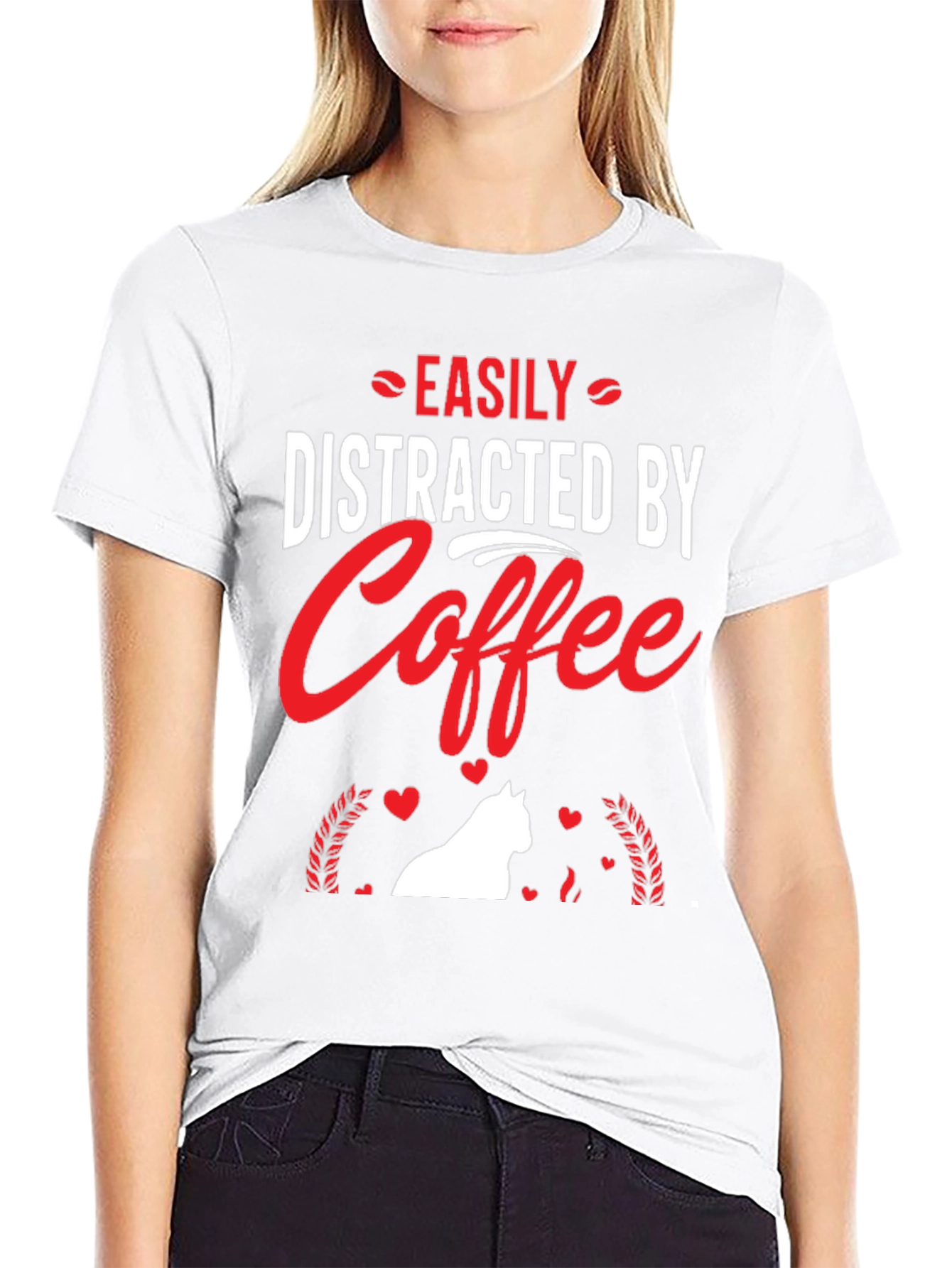 Easily Distracted By Coffee T-Shirt