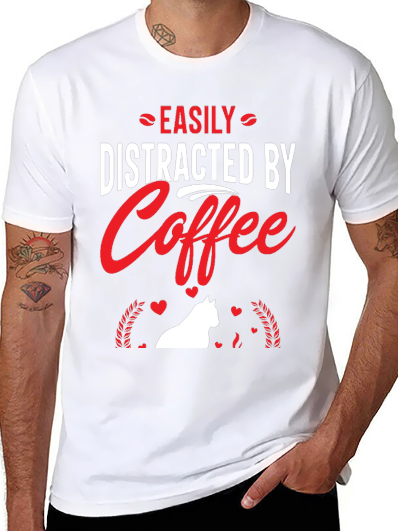 Easily Distracted By Coffee T-Shirt