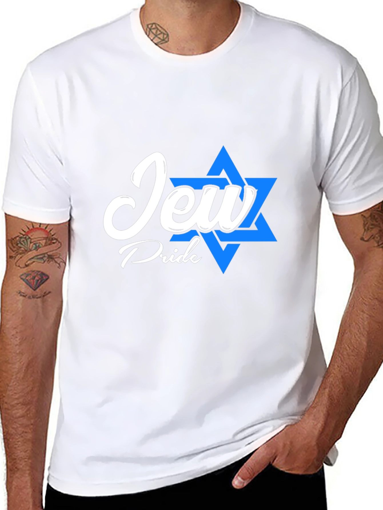 Jew Pride T-Shirt - Star of David Graphic Tee