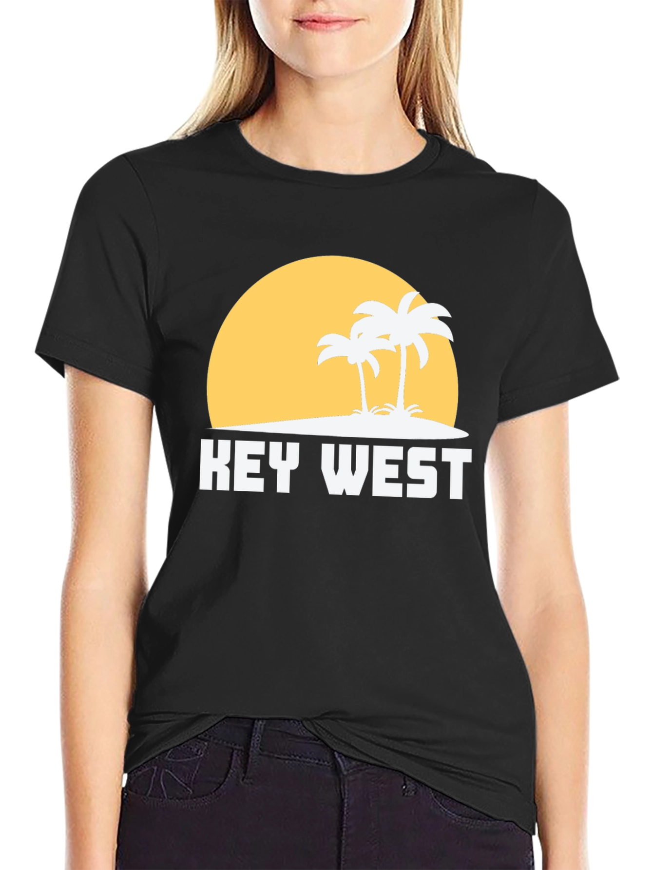 Key West Graphic Tee - Island Vibe Cotton T-Shirt