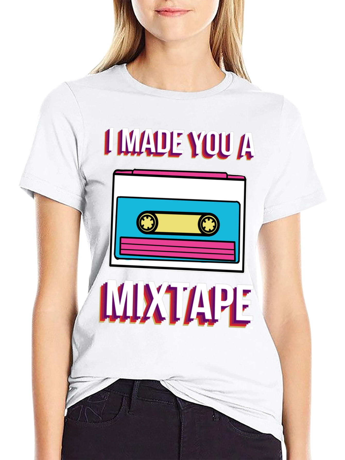 I Made You A Mixtape Graphic T-Shirt