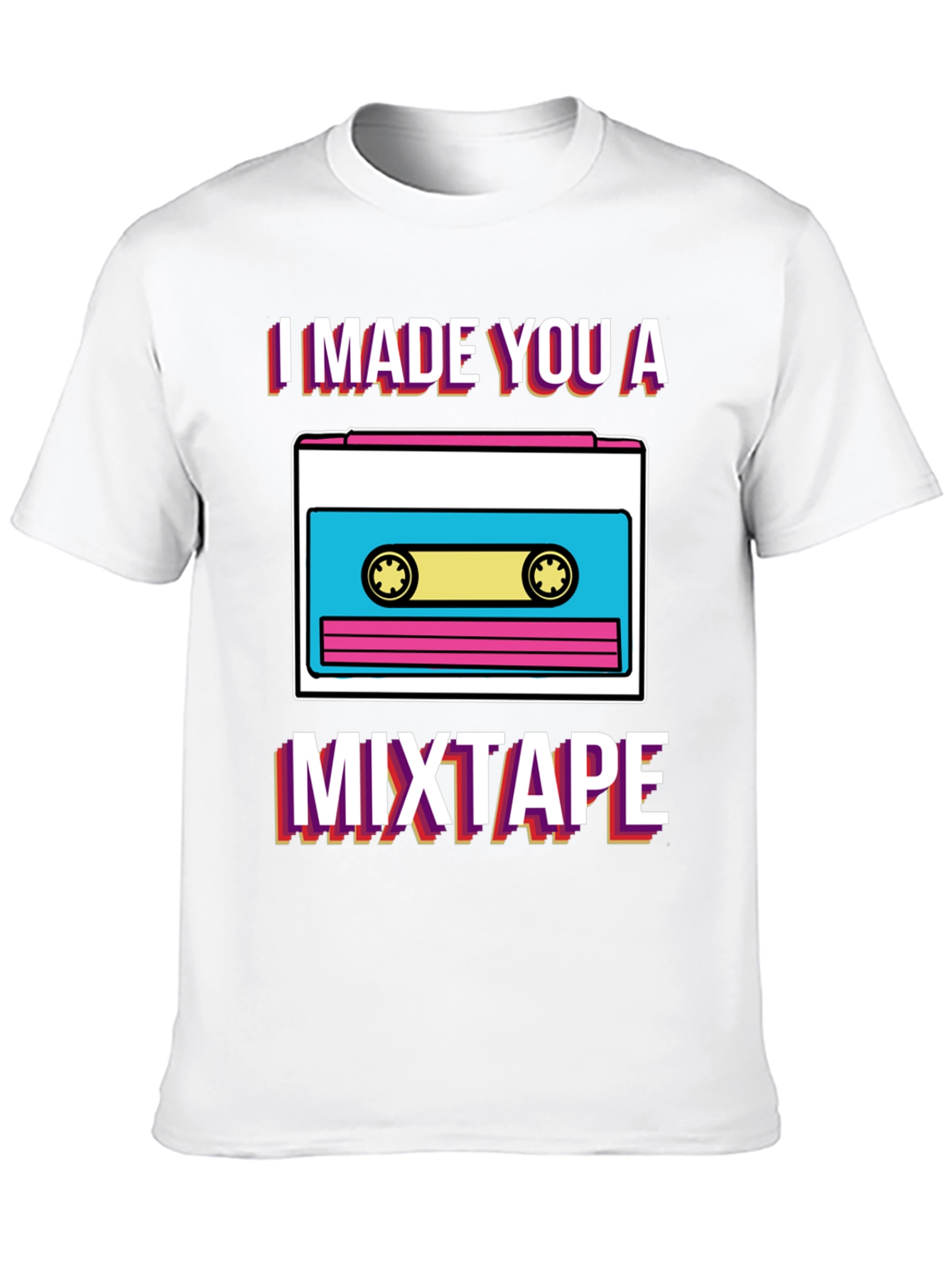 I Made You A Mixtape Graphic T-Shirt
