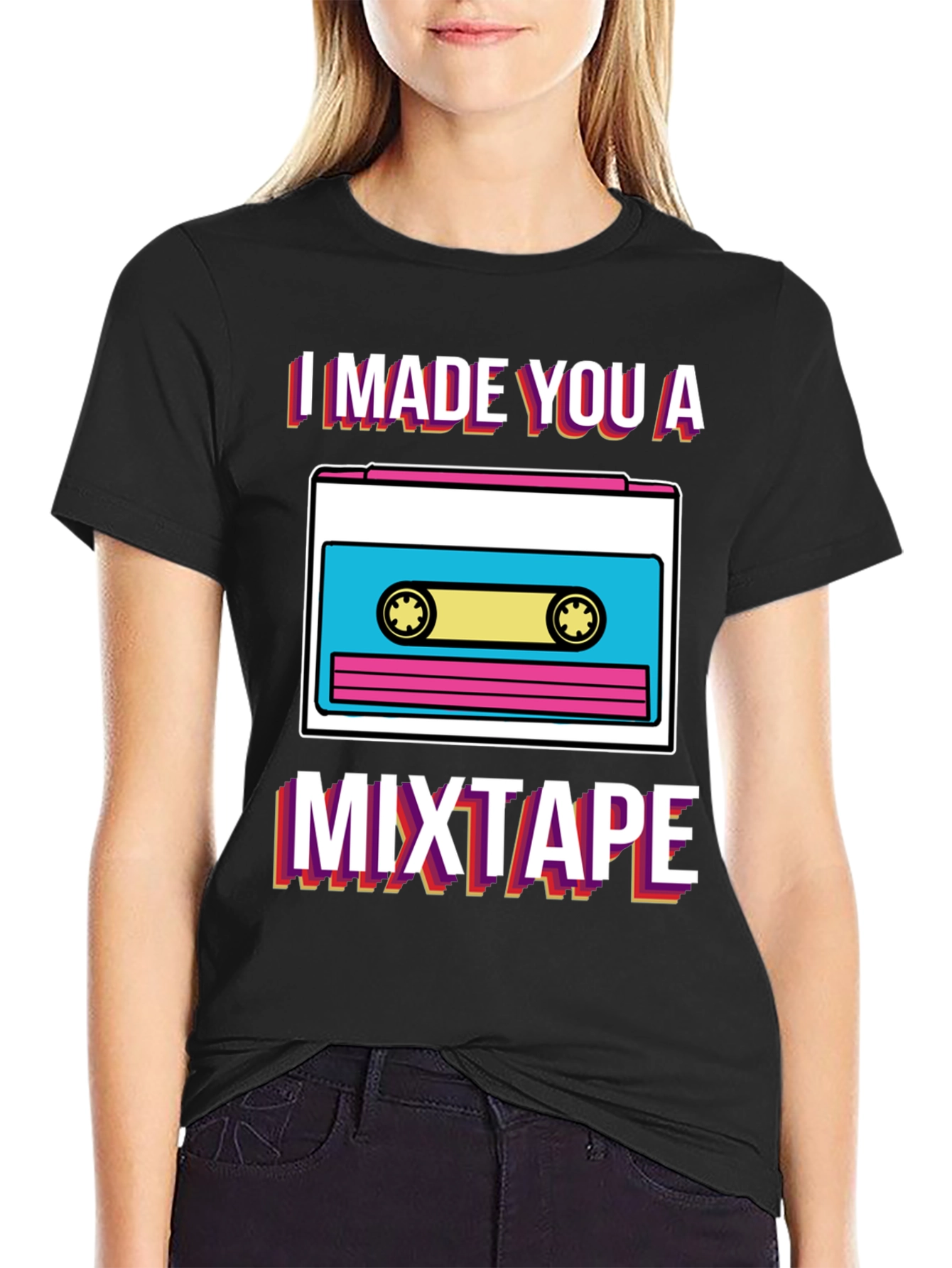 I Made You A Mixtape Graphic T-Shirt
