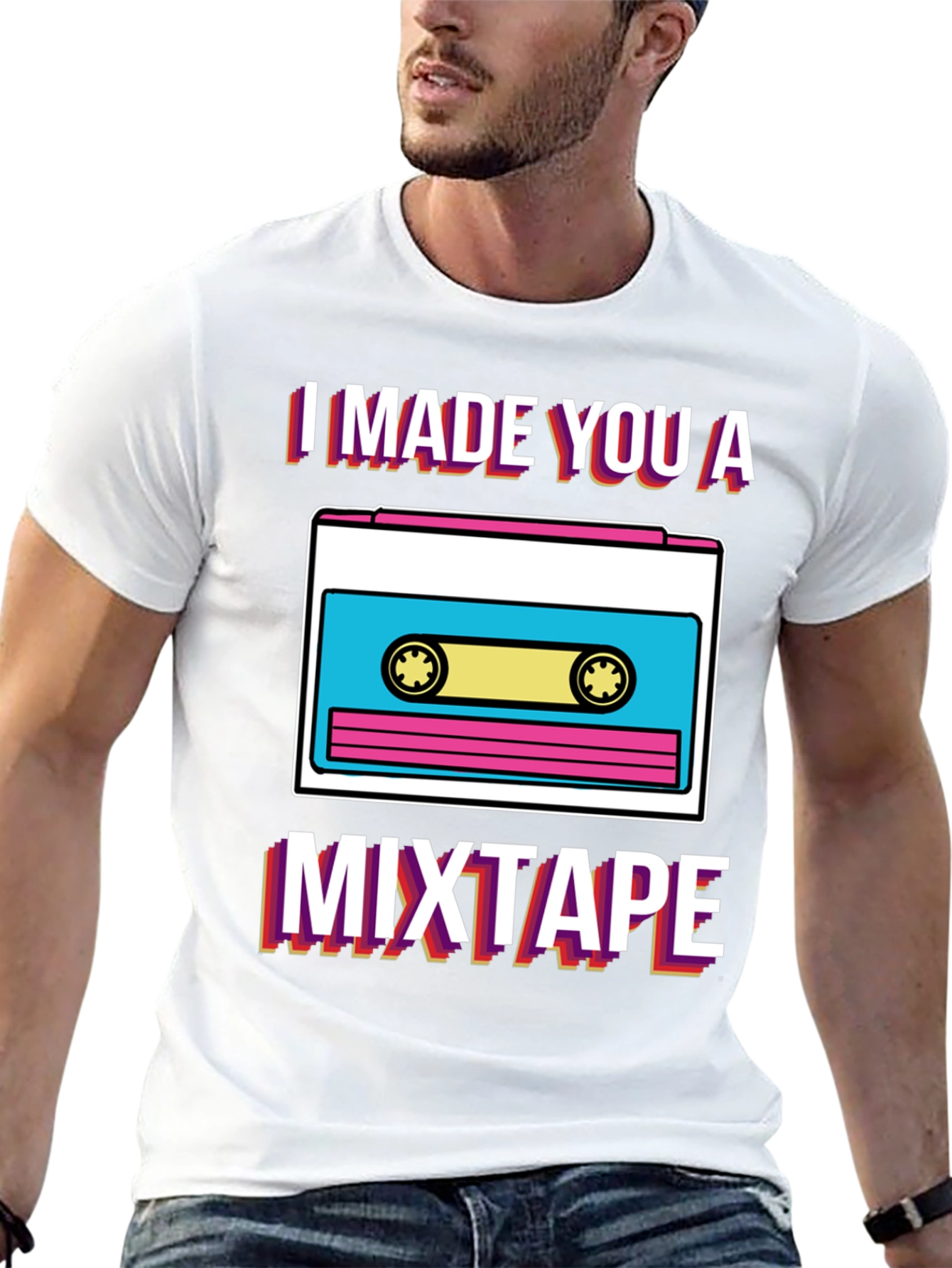 I Made You A Mixtape Graphic T-Shirt