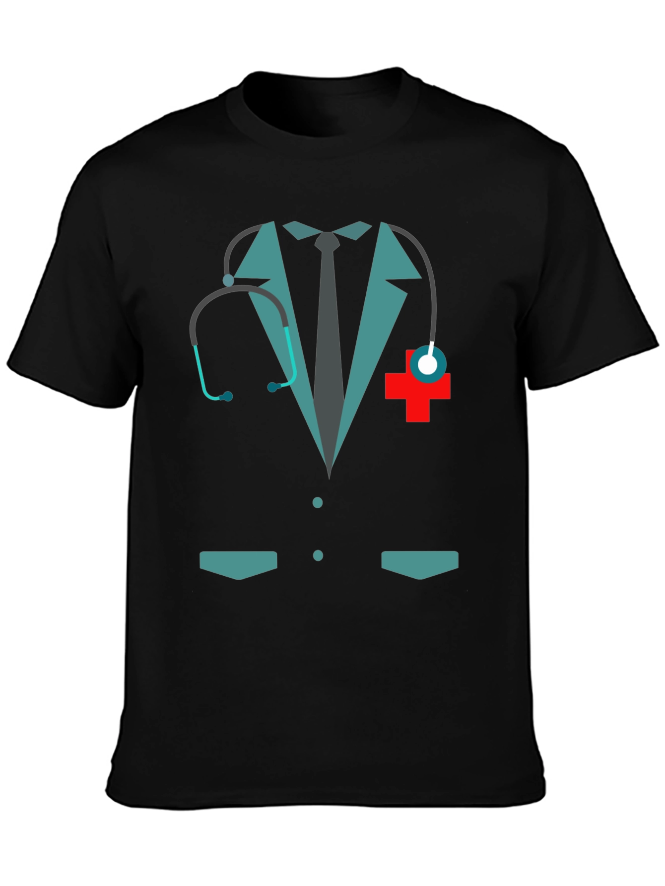 Doctor Costume Graphic Tee - Novelty Design