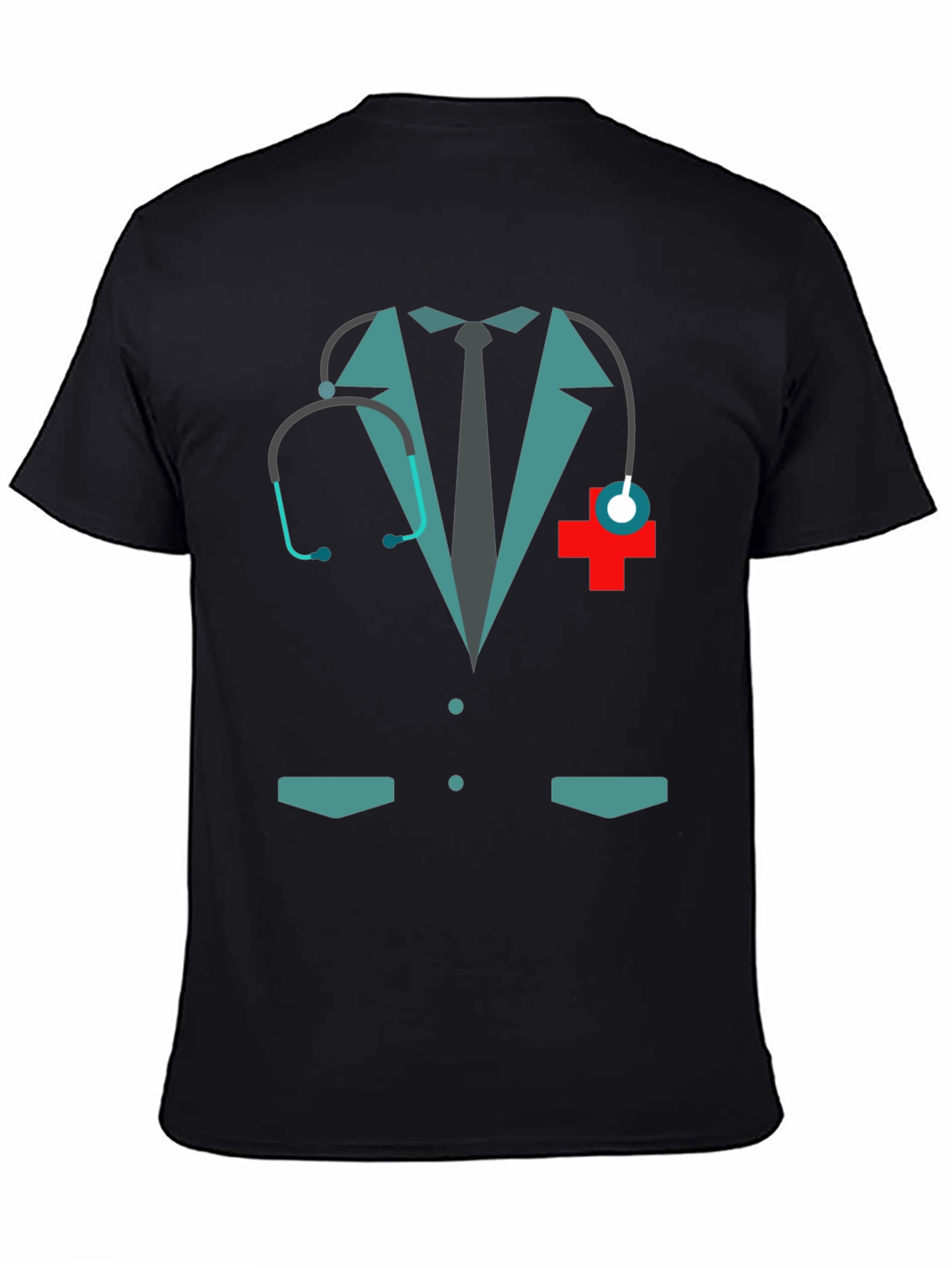 Doctor Costume Graphic Tee - Novelty Design