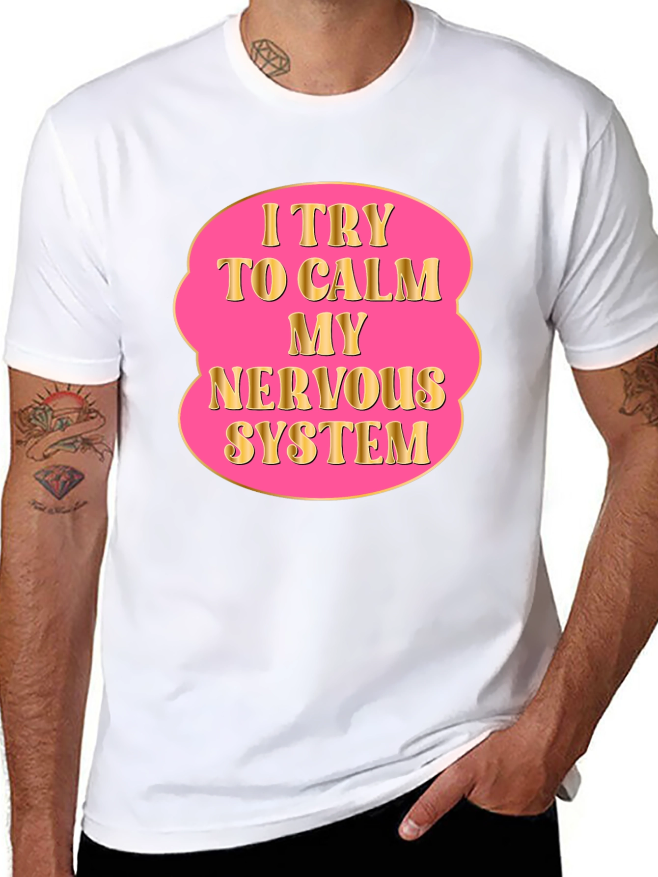 Calm Nervous System T-Shirt Relaxing Wear