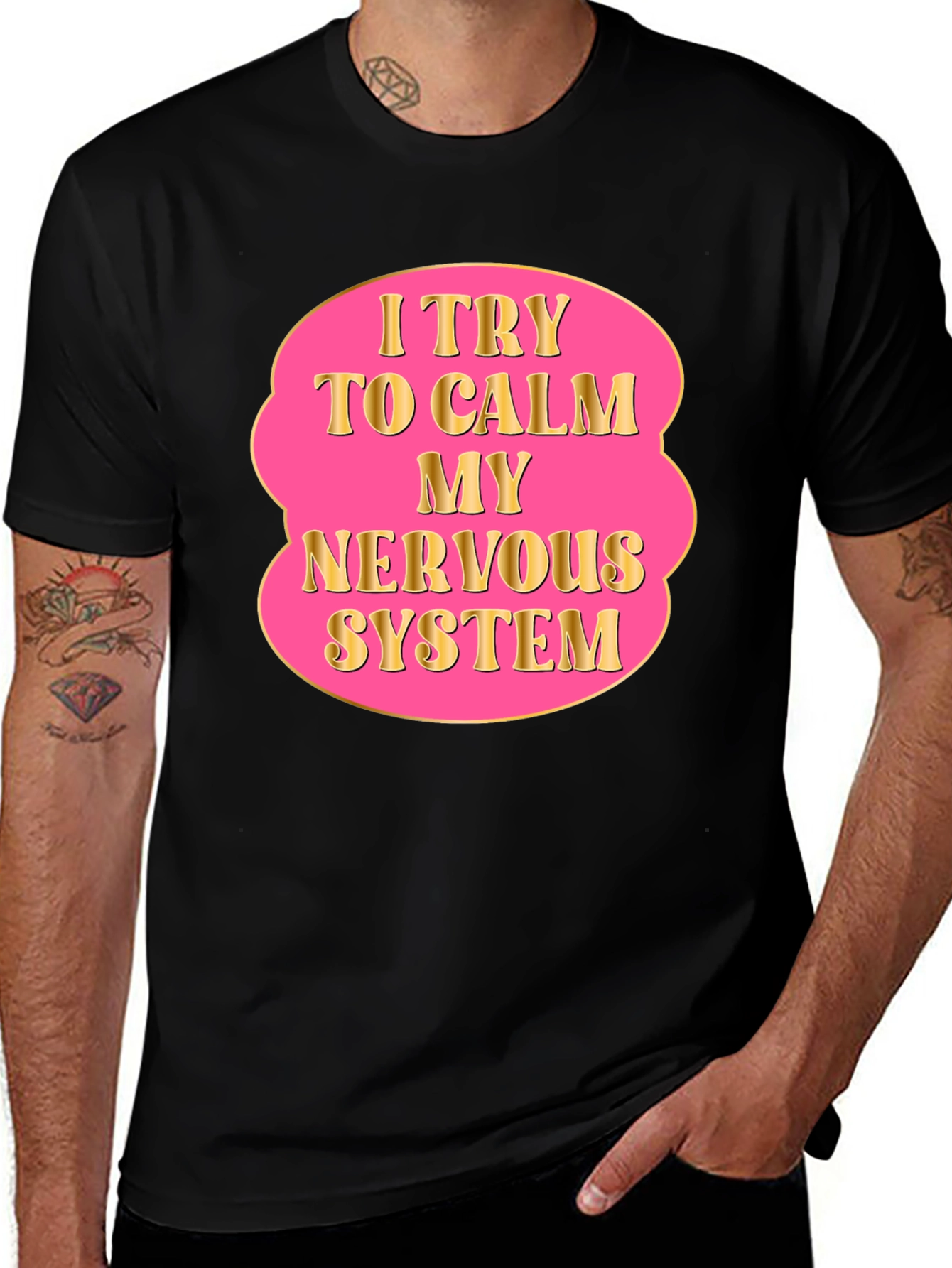 Calm Nervous System T-Shirt Relaxing Wear