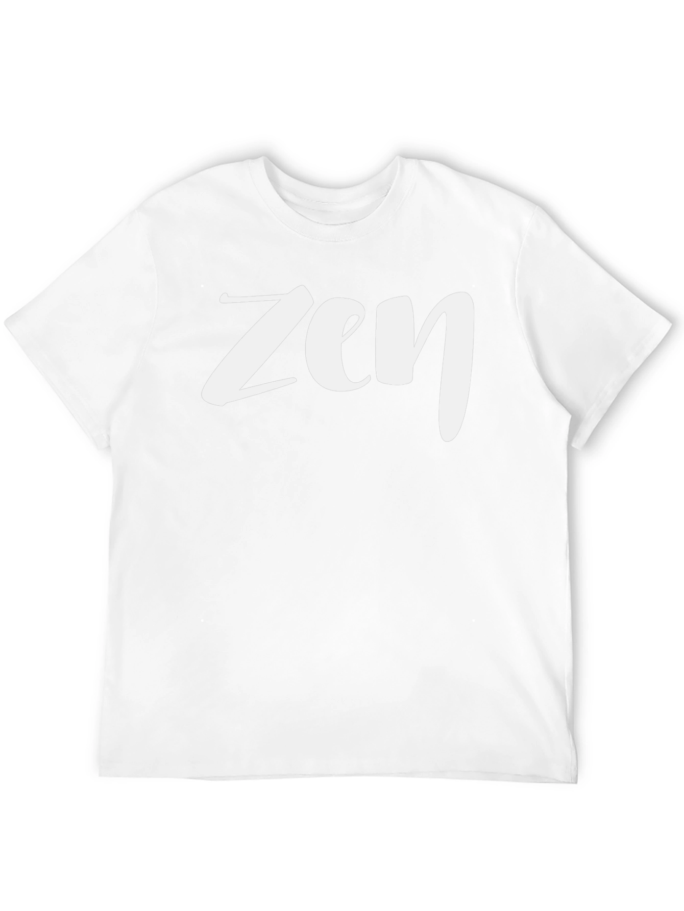 Zen Graphic Tee - Black Casual T-Shirt