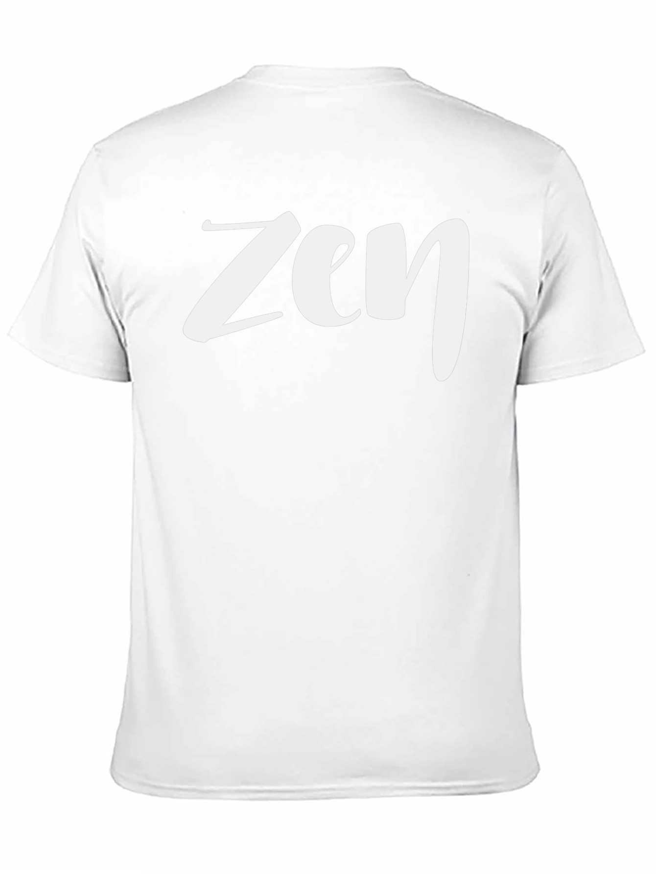 Zen Graphic Tee - Black Casual T-Shirt