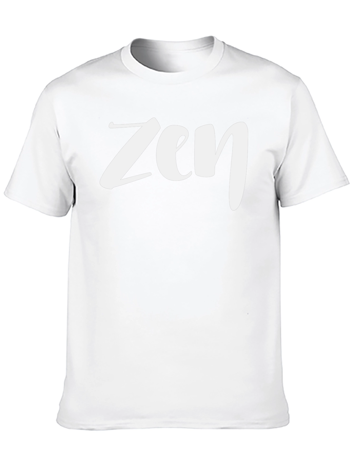 Zen Graphic Tee - Black Casual T-Shirt