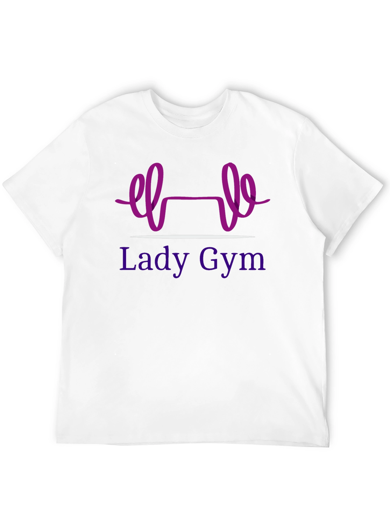 Lady Gym Black T-Shirt