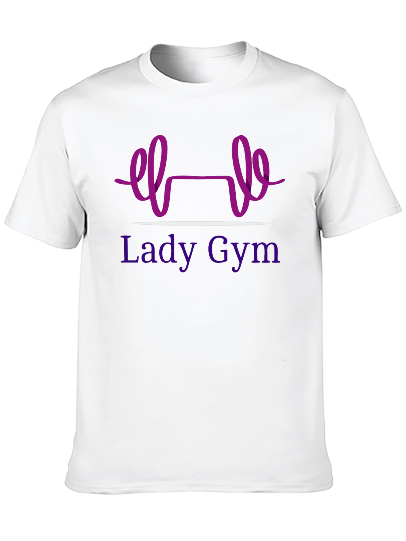 Lady Gym Black T-Shirt