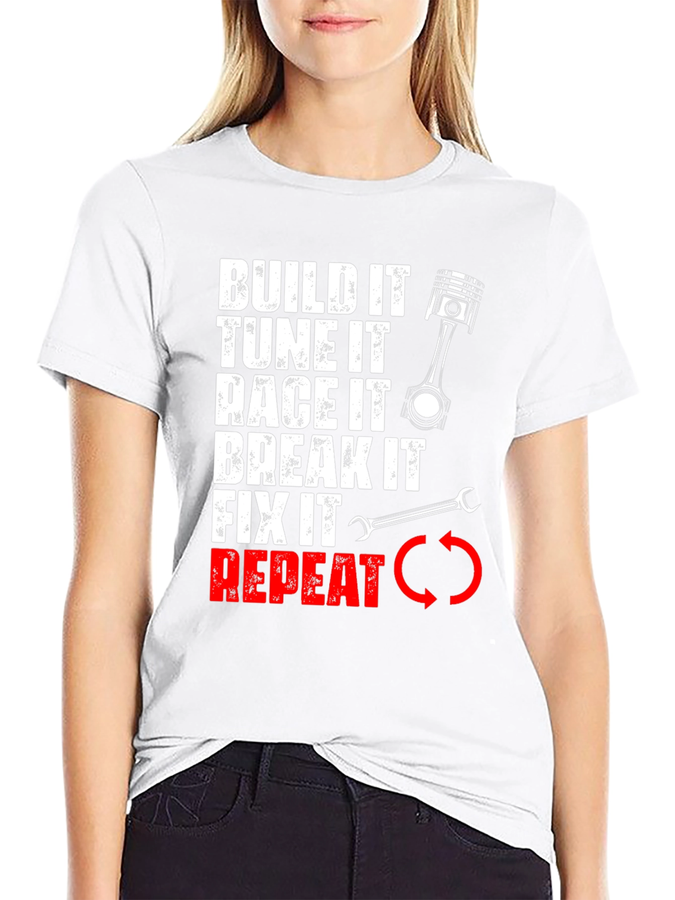 Build It Race It Fix It T-Shirt