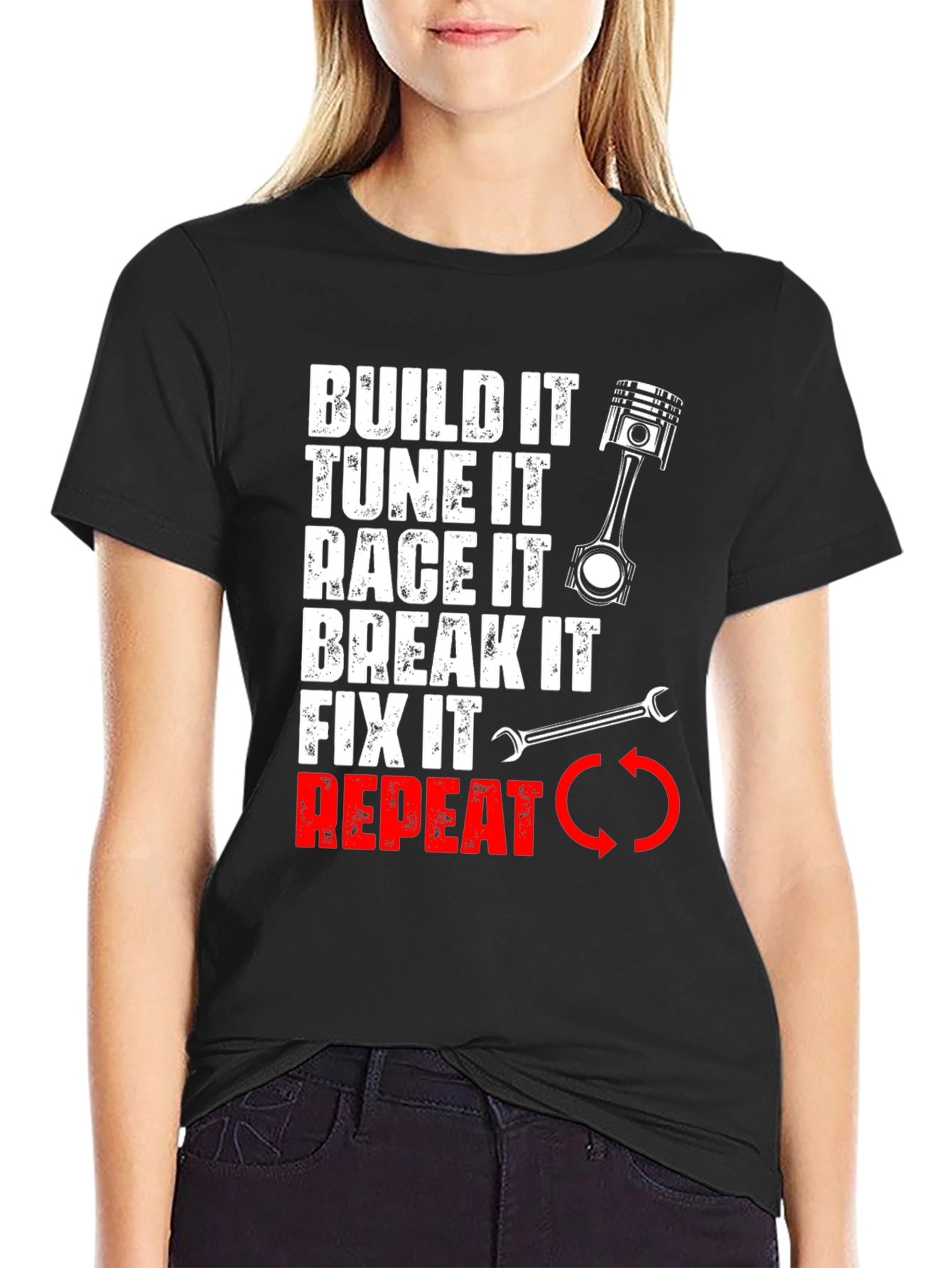 Build It Race It Fix It T-Shirt
