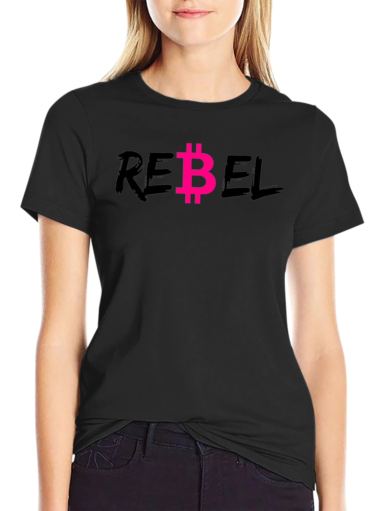Bitcoin Rebel Black T-Shirt