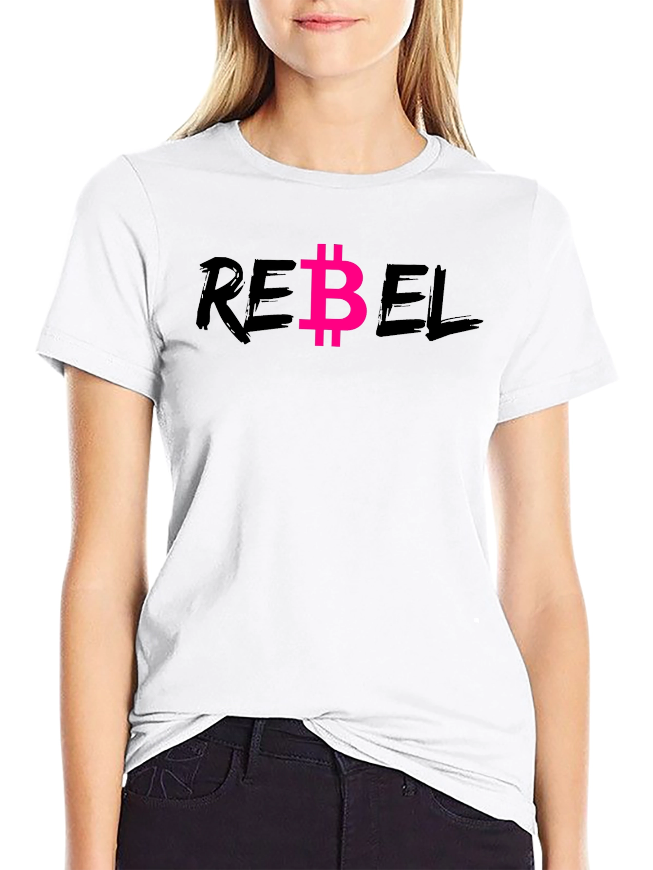 Bitcoin Rebel Black T-Shirt
