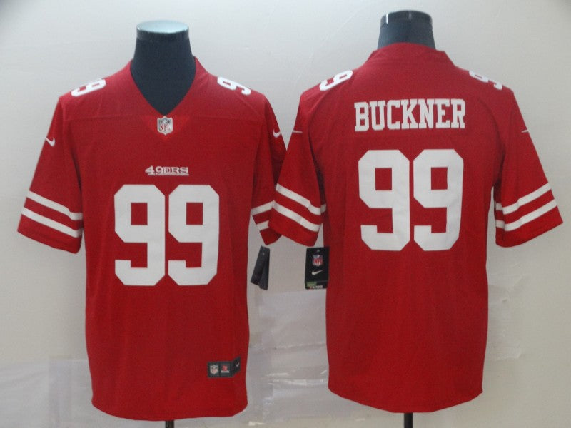 Men's San Francisco 49ers DeForest Buckner #99 Red Game Jerseys